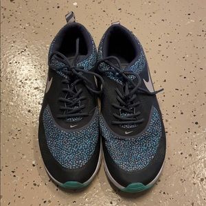 Teal and Grey Nike Tennis Shoes SOLD